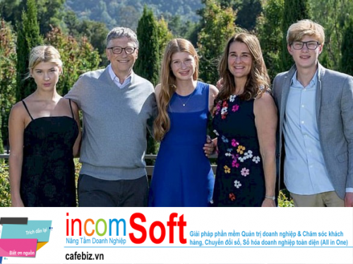 4 nguyên tắc dạy con của Bill Gates