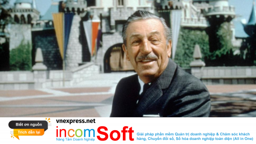 5 bài học từ thất bại tới thành công của Walt Disney