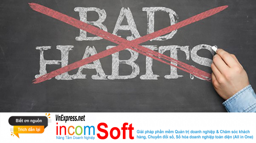 5 thói quen của người không bao giờ thành công