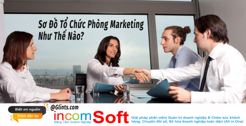 Sơ đồ tổ chức phòng Marketing như thế nào?